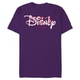 thumbnail image 1 of Disney Mickey & Minnie Coquette Valentine's Cute Family Trip Standard T-Shirt- Short Sleeve Blended T-Shirt for Adults - Customized-Purple, 1 of 5