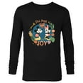 thumbnail image 1 of Disney Mickey & Minnie Fill Your Heart with Joy - Long Sleeve T-Shirt for Men - Customized-Black, 1 of 5
