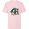 thumbnail image 1 of Disney Mickey & Minnie Fill Your Heart with Joy - Short Sleeve T-Shirt for Kids - Customized-Soft Pink, 1 of 5