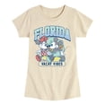 thumbnail image 1 of Disney - Mickey & Minnie Florida - Youth Girls Fitted Short Sleeve T-Shirt, 1 of 4