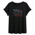 thumbnail image 1 of Disney - Mickey & Minnie - Highlight Love - Women's Oversized T-Shirt, 1 of 5