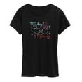 thumbnail image 1 of Disney - Mickey & Minnie - Highlight Love - Women's Short Sleeve Graphic T-Shirt, 1 of 5