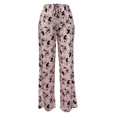Disney Mickey Minnie Kiss Junior Ladies Lounge Pant