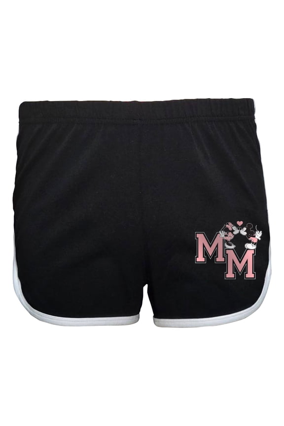 Mickey & Minnie Kiss Junior Dolphin Short, S-XL (Women's)