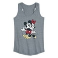 thumbnail image 1 of Disney - Mickey Minnie Kiss - Women's Racerback Graphic Tank, 1 of 4