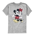 thumbnail image 1 of Disney - Mickey Minnie Kiss - Youth Boys Short Sleeve Graphic T-Shirt, 1 of 4