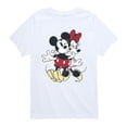 thumbnail image 1 of Disney - Mickey Minnie Kiss - Youth Boys Short Sleeve Graphic T-Shirt, 1 of 4