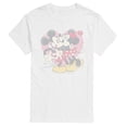 thumbnail image 1 of Disney - Mickey & Minnie Kisses - Men's Short Sleeve Graphic T-Shirt, 1 of 4