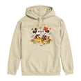 thumbnail image 1 of Disney - Mickey Minnie Leaf Pile - Men's Fleece Hoodie Sweatshirt, 1 of 3