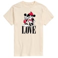 thumbnail image 1 of Disney - Mickey Minnie Love - Men's Short Sleeve Graphic T-Shirt, 1 of 4