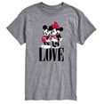 thumbnail image 1 of Disney - Mickey Minnie Love - Men's Short Sleeve Graphic T-Shirt, 1 of 4