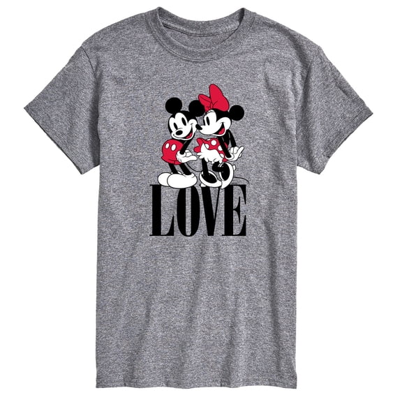Disney - Mickey Minnie Love - Men's Short Sleeve Graphic T-Shirt