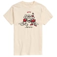 thumbnail image 1 of Disney - Mickey Minnie Love Sketch - Men's Short Sleeve Graphic T-Shirt, 1 of 4