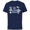 thumbnail image 1 of Disney Mickey & Minnie Mouse Birthday Bro of the B-Day Girl - Short Sleeve Cotton T-Shirt for Adults - Customized-Navy, 1 of 5