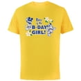 thumbnail image 1 of Disney Mickey & Minnie Mouse Birthday Bro of the B-Day Girl - Short Sleeve Cotton T-Shirt for Adults - Customized-Yellow, 1 of 5
