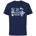 thumbnail image 1 of Disney Mickey & Minnie Mouse Birthday Dad of the B-Day Girl - Short Sleeve Cotton T-Shirt for Adults - Customized-Navy, 1 of 5