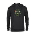 thumbnail image 1 of Disney Mickey & Minnie Mouse Clovers Happy St Patrick’s Day - Pullover Hoodie for Adults - Customized-Black, 1 of 5