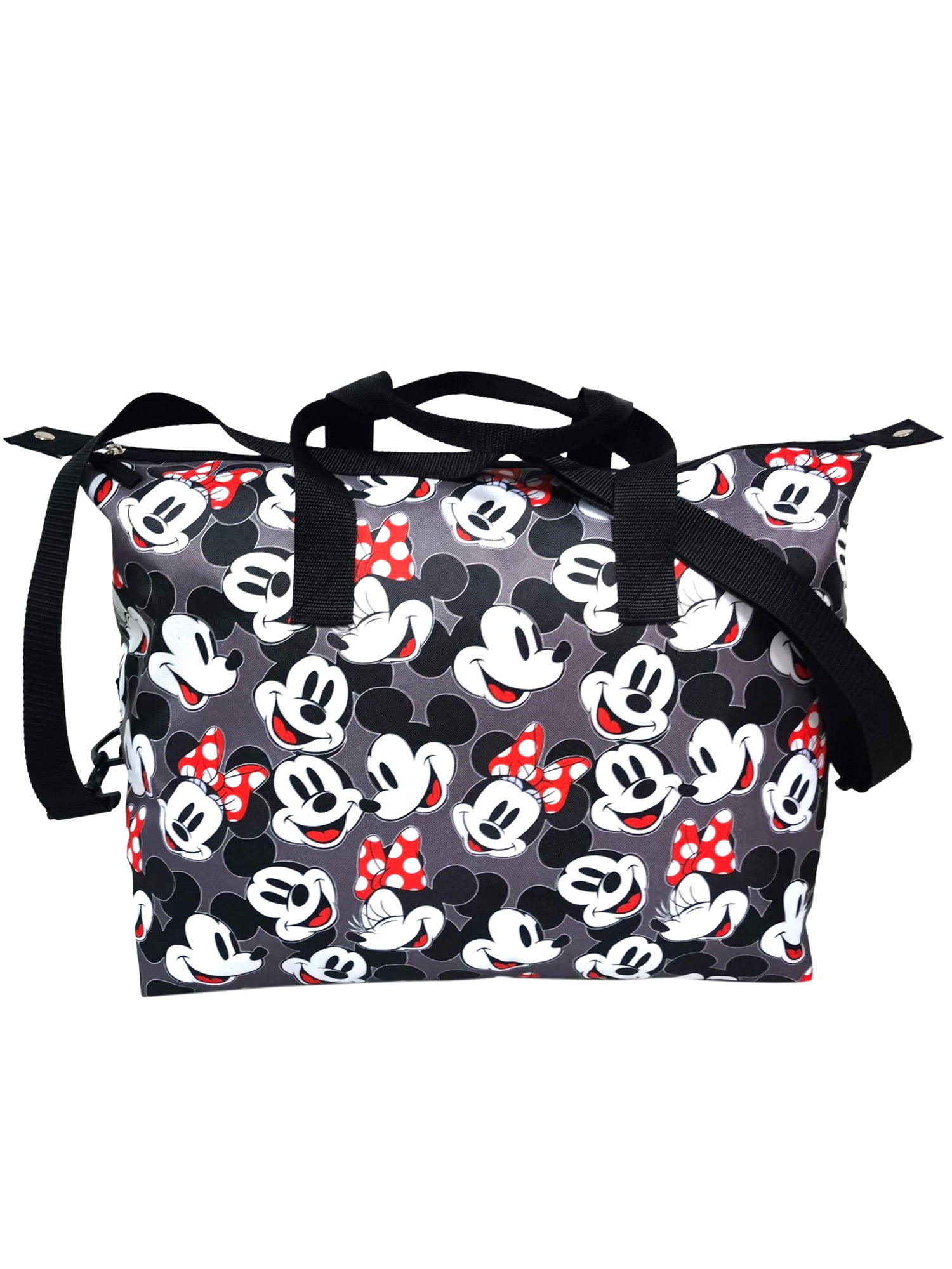 Disney Mickey New Fashion Women's Travel Tote Bag Men's and Women's Luggage  Bag Large Capacity One-shoulder Messenger Bag