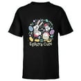 thumbnail image 1 of Disney Mickey & Minnie Mouse Easter Eggs Spring Eggstra Cute - Short Sleeve T-Shirt for Kids - Customized-Black, 1 of 5