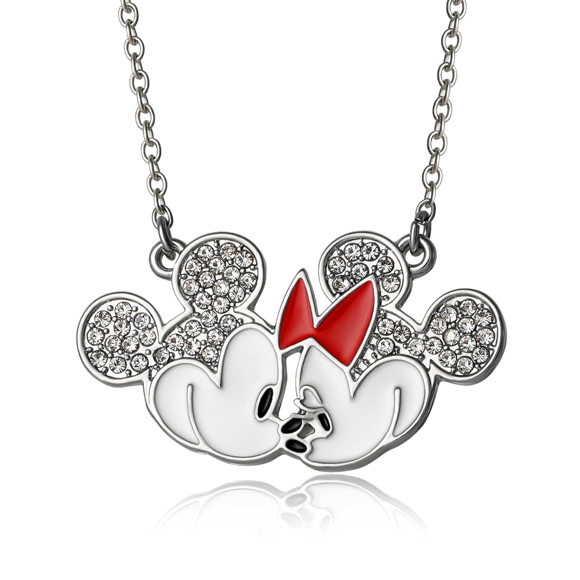 DISNEY Mickey & Minnie Mouse Fashion Necklace