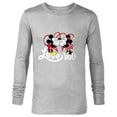 thumbnail image 1 of Disney Mickey & Minnie Mouse Love You Secret Valentine’s Day - Long Sleeve T-Shirt for Men - Customized-Athletic Heather, 1 of 5