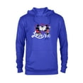 thumbnail image 1 of Disney Mickey & Minnie Mouse Love You Secret Valentine’s Day - Pullover Hoodie for Adults - Customized-Royal, 1 of 5