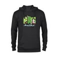 thumbnail image 1 of Disney Mickey & Minnie Mouse Merry and Bright Holiday - Pullover Hoodie for Adults - Customized-Black, 1 of 5