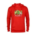 thumbnail image 1 of Disney Mickey & Minnie Mouse Merry and Bright Holiday - Pullover Hoodie for Adults - Customized-Red, 1 of 5