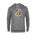 thumbnail image 1 of Disney Mickey & Minnie Mouse New Year Wishes Midnight Kisses - Pullover Hoodie for Adults - Customized-Athletic Heather, 1 of 5