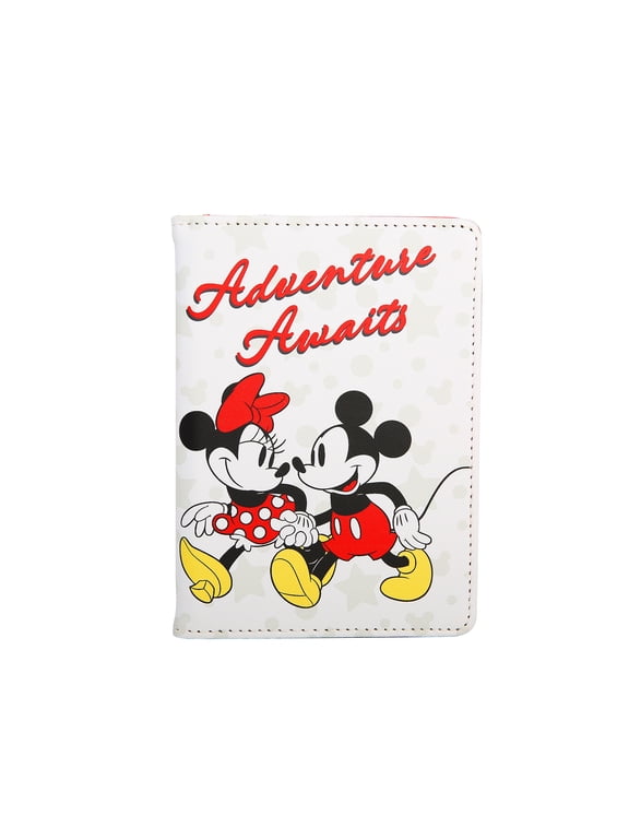 Mickey & Minnie Mouse Passport Holder Travel Accessories - Officially Licensed