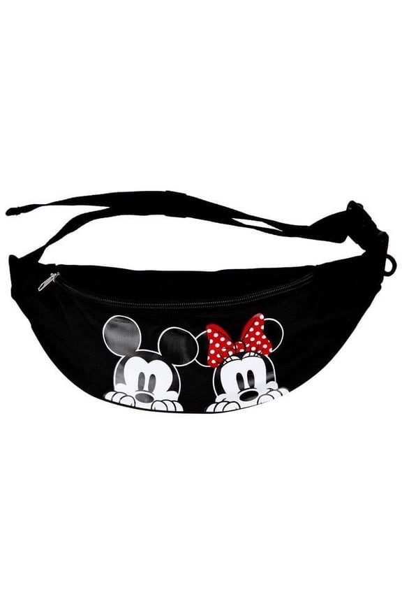 Disney Mickey & Minnie Mouse Peeking Fanny Pack