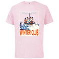 thumbnail image 1 of Disney Mickey & Minnie Mouse Skiing Join Our Winter Club Ski - Short Sleeve Cotton T-Shirt for Adults - Customized-Soft Pink, 1 of 5