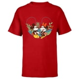 T Sprang Disney Mickey & Minnie Mouse Spring Chat Botanical Garden - Short ...