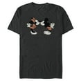 thumbnail image 1 of Disney Mickey & Minnie Mouse Sweet Smooch Valentine’s Day - Short Sleeve Blended T-Shirt for Adults - Customized-Dark Heather, 1 of 5