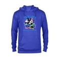 thumbnail image 1 of Disney Mickey & Minnie Mouse True Love Valentine’s Day - Pullover Hoodie for Adults - Customized-Royal, 1 of 5