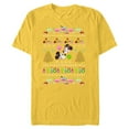thumbnail image 1 of Disney Mickey & Minnie Mouse Ugly Christmas - Short Sleeve Blended T-Shirt for Adults - Customized-Yellow, 1 of 5