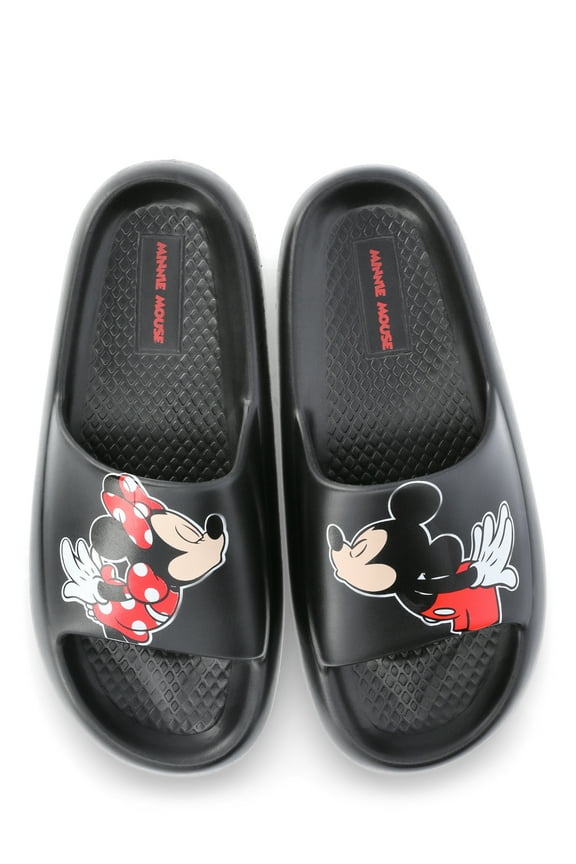 Disney Mickey & Minnie Mouse Women's Slide Sandals