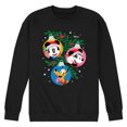thumbnail image 1 of Disney - Mickey Minnie Pluto Ornaments - Men's Crew Fleece Sweatshirt Sweatshirt, 1 of 5