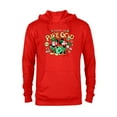 thumbnail image 1 of Disney Mickey & Minnie Pure Gold St Patrick’s Day Retro - Pullover Hoodie for Adults - Customized-Red, 1 of 5