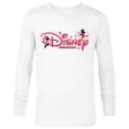 thumbnail image 1 of Disney Mickey & Minnie Sweethearts Valentine's Day Matching - Long Sleeve T-Shirt for Men - Customized-White, 1 of 5