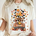 thumbnail image 1 of Disney Mickey And Minnie Thanksgiving On Main Street Shirt, Disney Fall Vibes Family Matching Tee, Disneyland Fall Autumn Vacation Trip Gift, S-5XL Shirt, 1 of 4