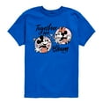 thumbnail image 1 of Disney - Mickey & Minnie - Together We Bloom - Youth Short Sleeve Graphic T-Shirt, 1 of 5