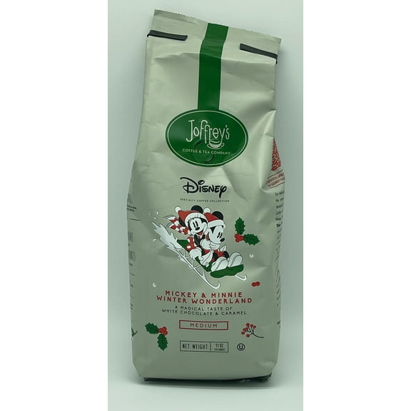 Disney Mickey Minnie Winter Wonderland Medium Roast Joffreys Ground Coffee New