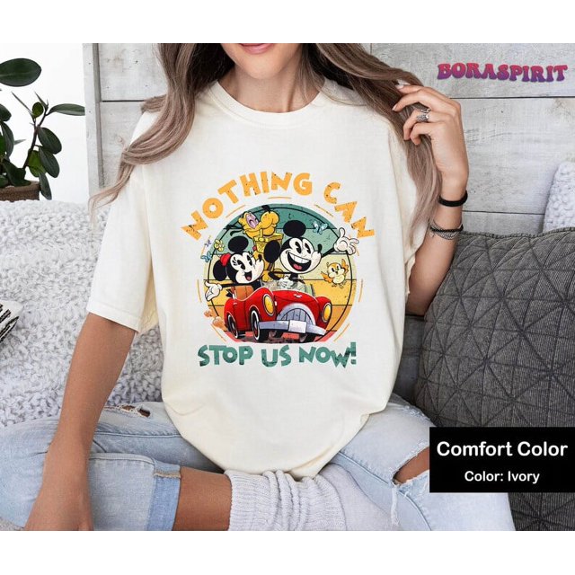 Disney Mickey & Minnie's Runaway Railway Nothing Can Stop Us Now Shirt