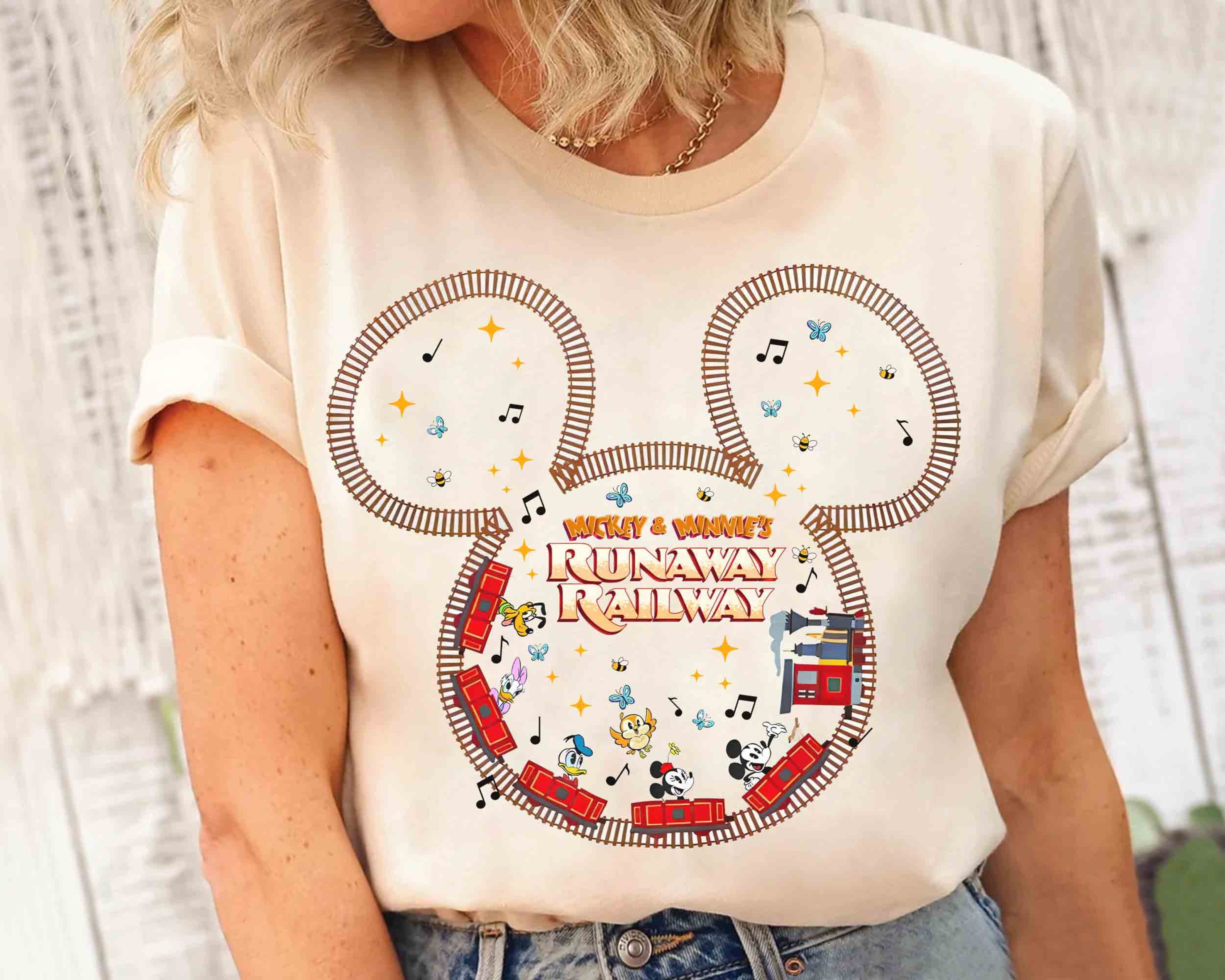 Disney Mickey & Minnie's Runaway Railway T-shirt, Mickey and Friends ...