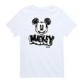 thumbnail image 1 of Disney - Mickey Monochrome - Toddler Boys Short Sleeve Graphic T-Shirt, 1 of 4