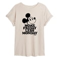thumbnail image 1 of Disney - Mickey More Friday Less Monday - Women's Oversized T-Shirt, 1 of 5