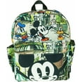 thumbnail image 1 of Disney Mickey Mouse 12" Deluxe Oversize Allover Print Daypack Backpack Bag, 1 of 2