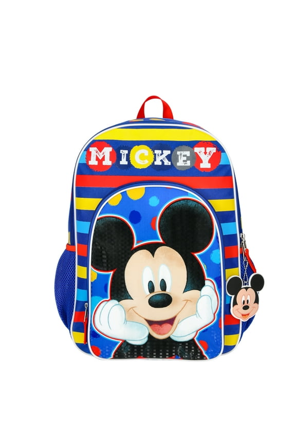 Mickey Mouse 17" Kids Backpack, Blue