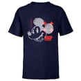thumbnail image 1 of Disney Mickey Mouse 1928 Digital - Short Sleeve T-Shirt for Kids - Customized-Navy, 1 of 5